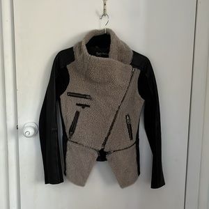 Yigal Azrouël Shearling Mix Jacket